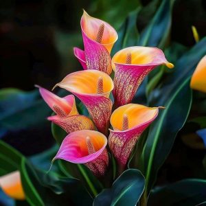 Калла Оникс купить по цене от 450р. в интернет-магазине «Посадика» с доставкой почтой в в Суздалье и по всей России – [изображение №1].