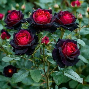 Роза Тень Феникса купить по цене от 402р. в интернет-магазине «Посадика» с доставкой почтой в в Суздалье и по всей России – [изображение №1].